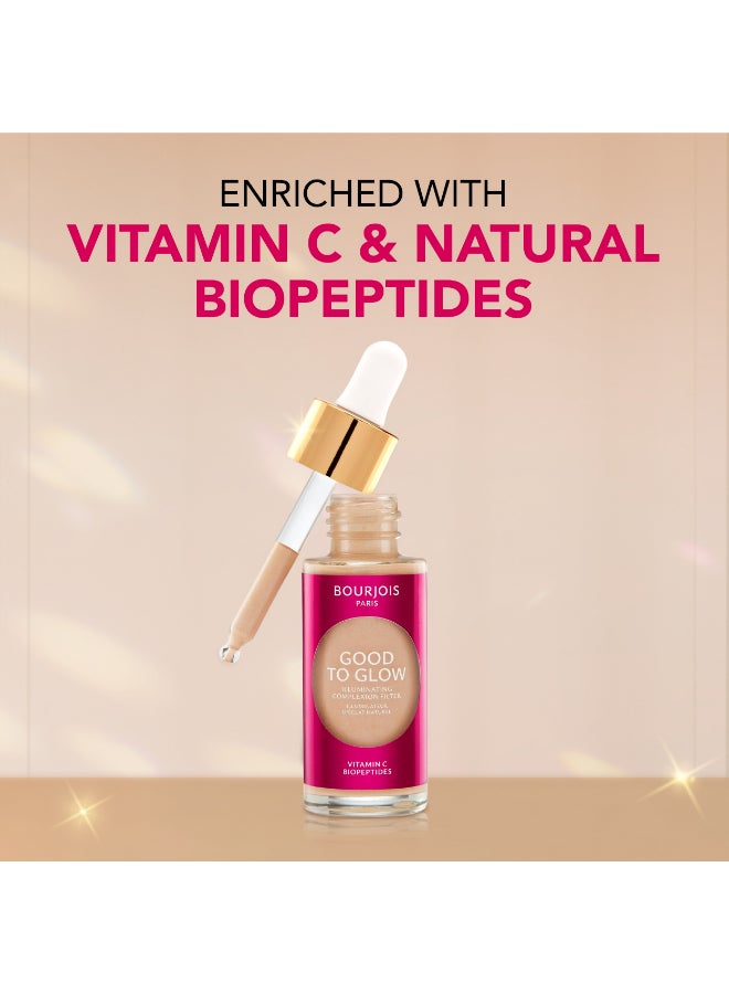 BOURJOIS PARIS Bourjois Good to Glow Illuminating Complexion Booster - 003, 30ml - Image 3